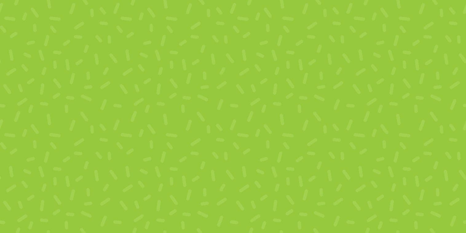 Green Background with Sprinkles