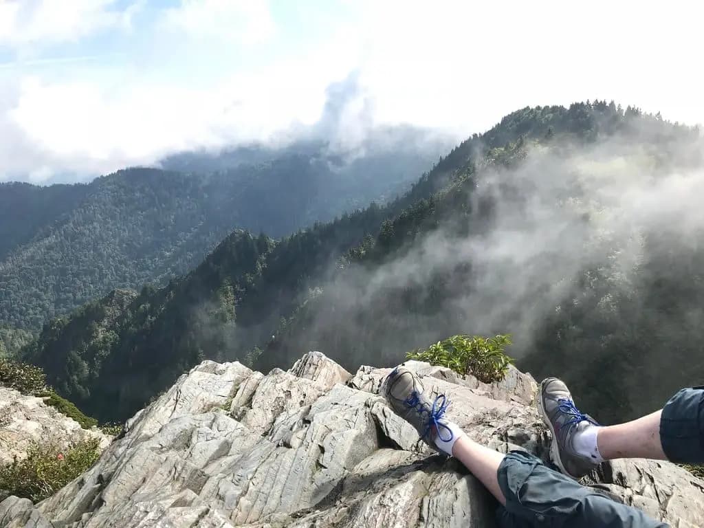 Sitting at the top of the mountains