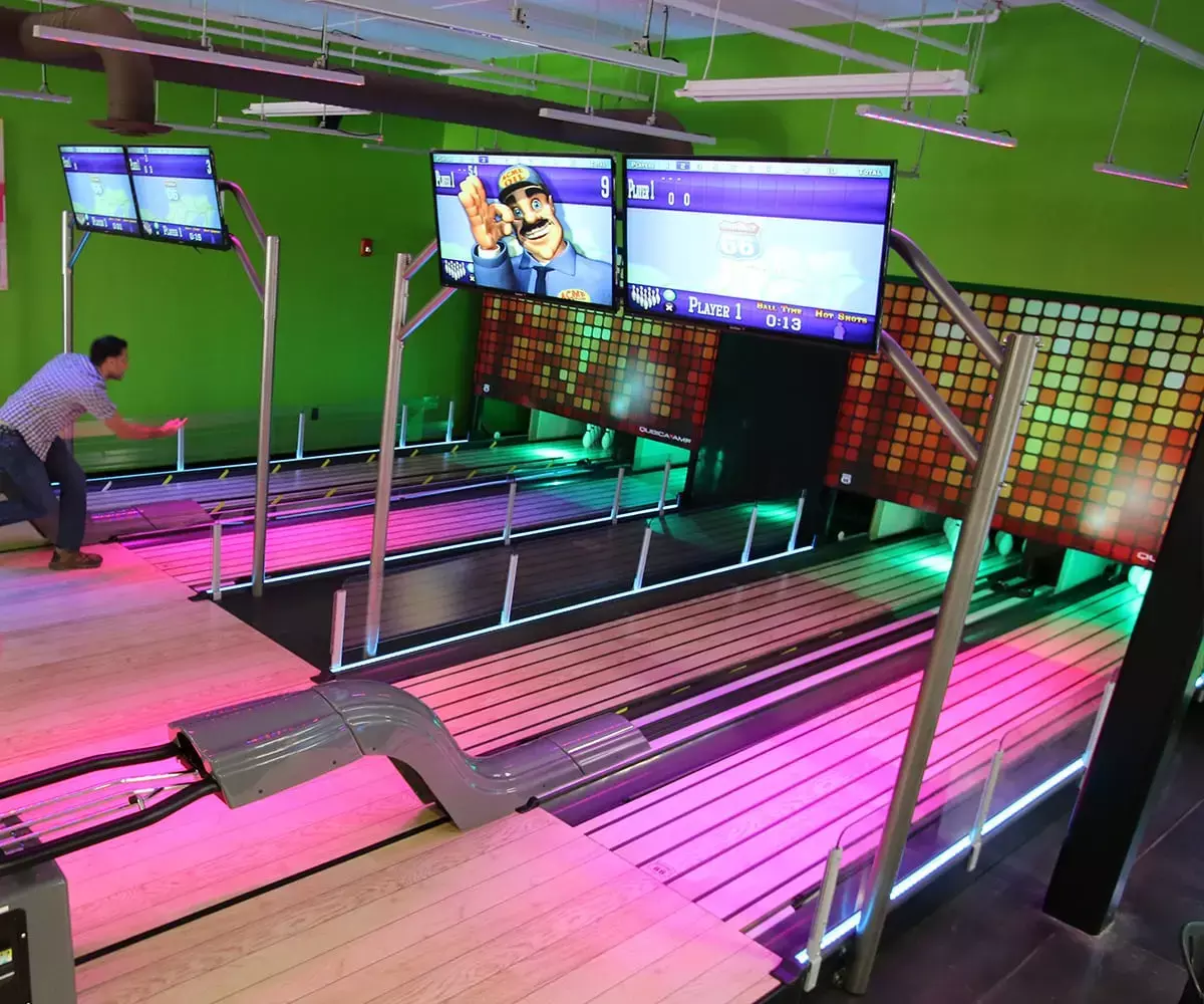 mini bowling pigeon forge 