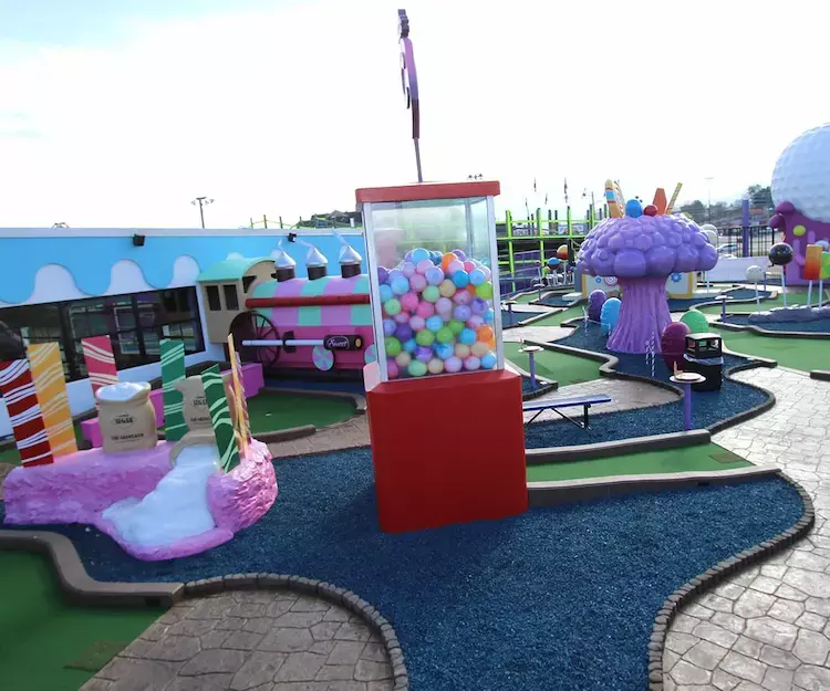giant gumball machine