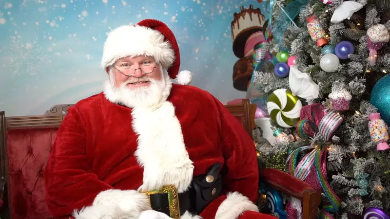 Santa at crave golf