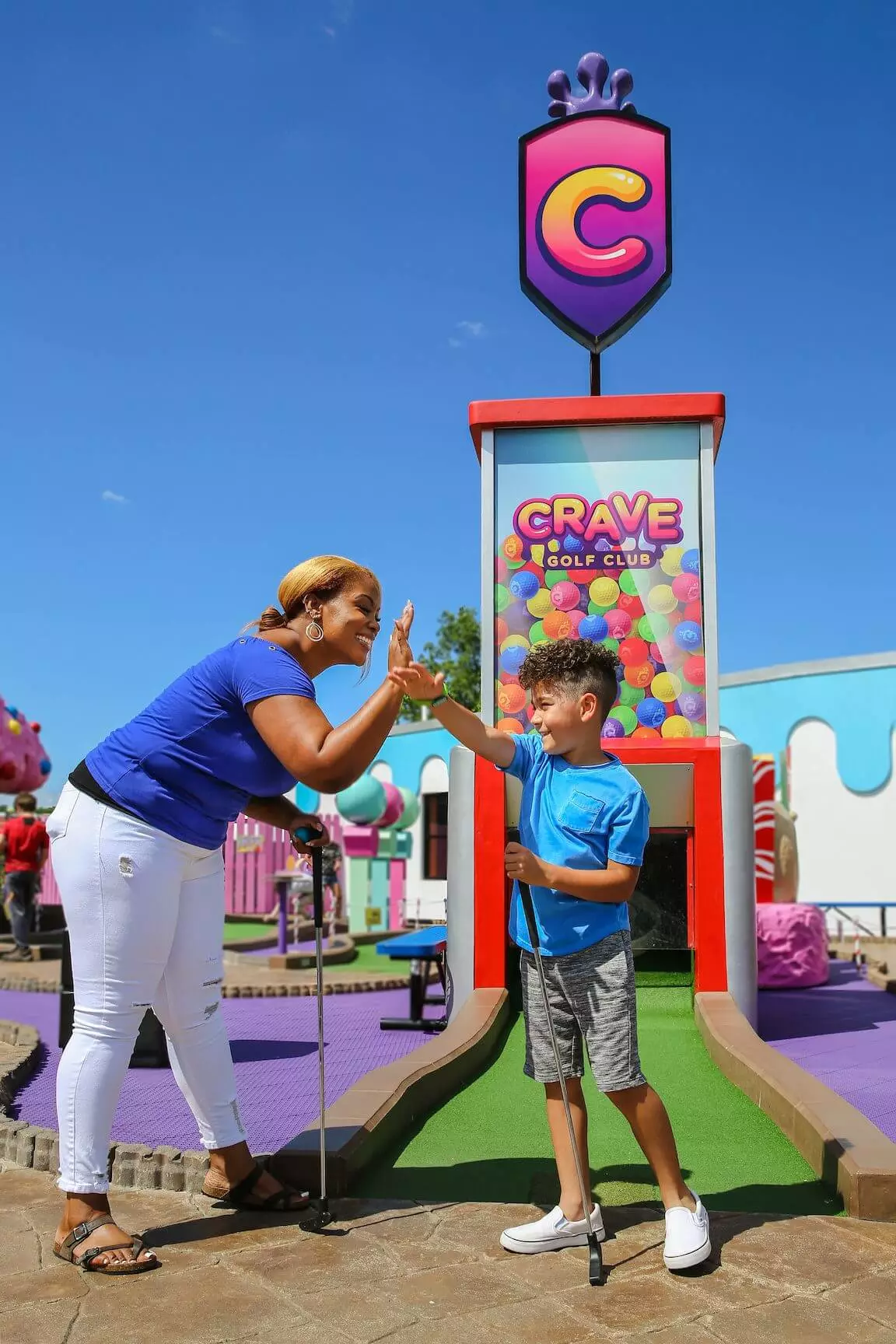 outdoor mini golf
