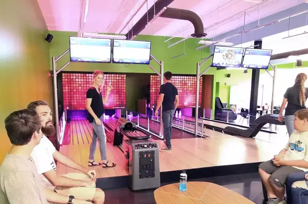 Mini Bowling at Crave Golf Club in Pigeon Forge TN