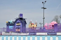 rooftop mini golf course at Crave Golf Club in Pigeon Forge